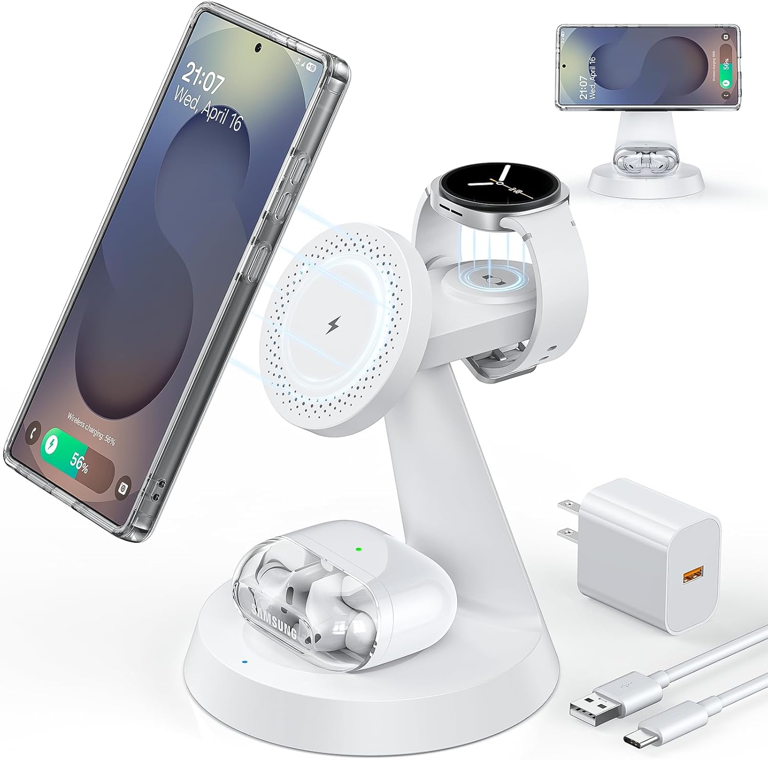 Samsungs Fold 3-in-1 Travel Charger